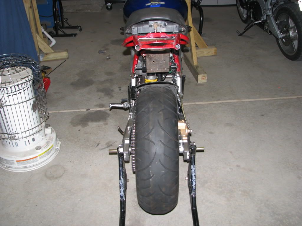ZX6R swingarm swap on 1st gen SV650 Suzuki SV650 Riders Forum